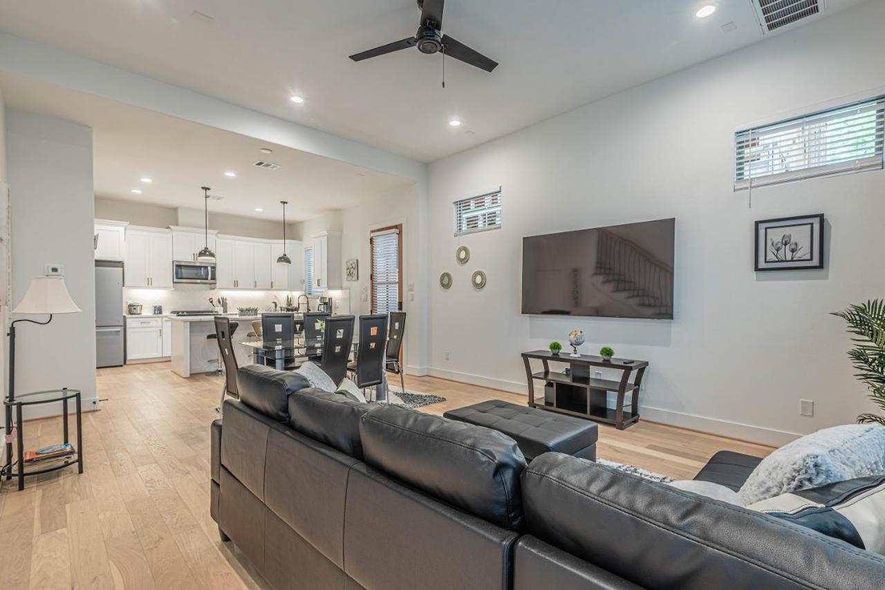 Luxury 3Br, Ks Bed Mins Away 4Rm Dtown, Med Ctr Villa Houston Dış mekan fotoğraf