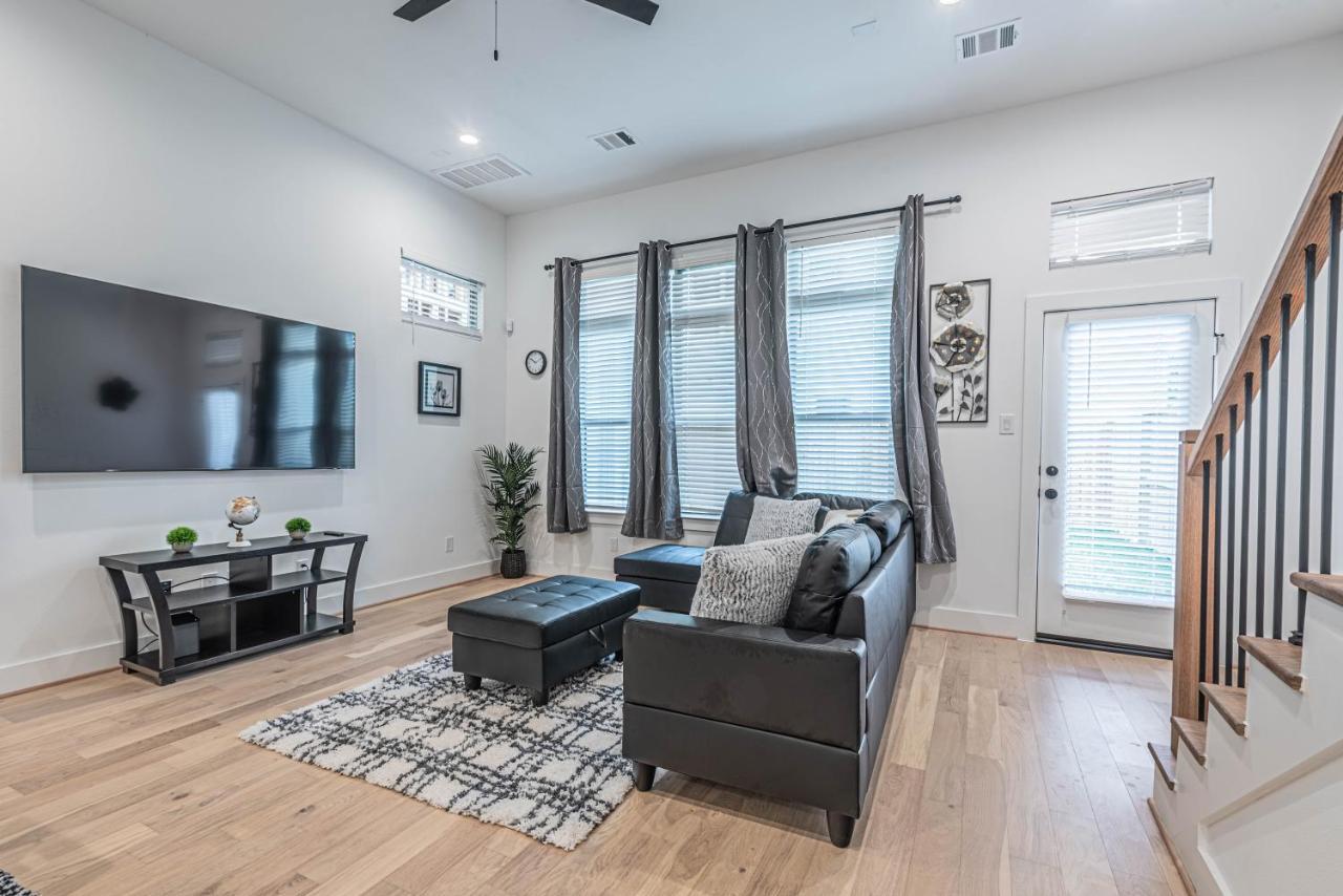 Luxury 3Br, Ks Bed Mins Away 4Rm Dtown, Med Ctr Villa Houston Dış mekan fotoğraf