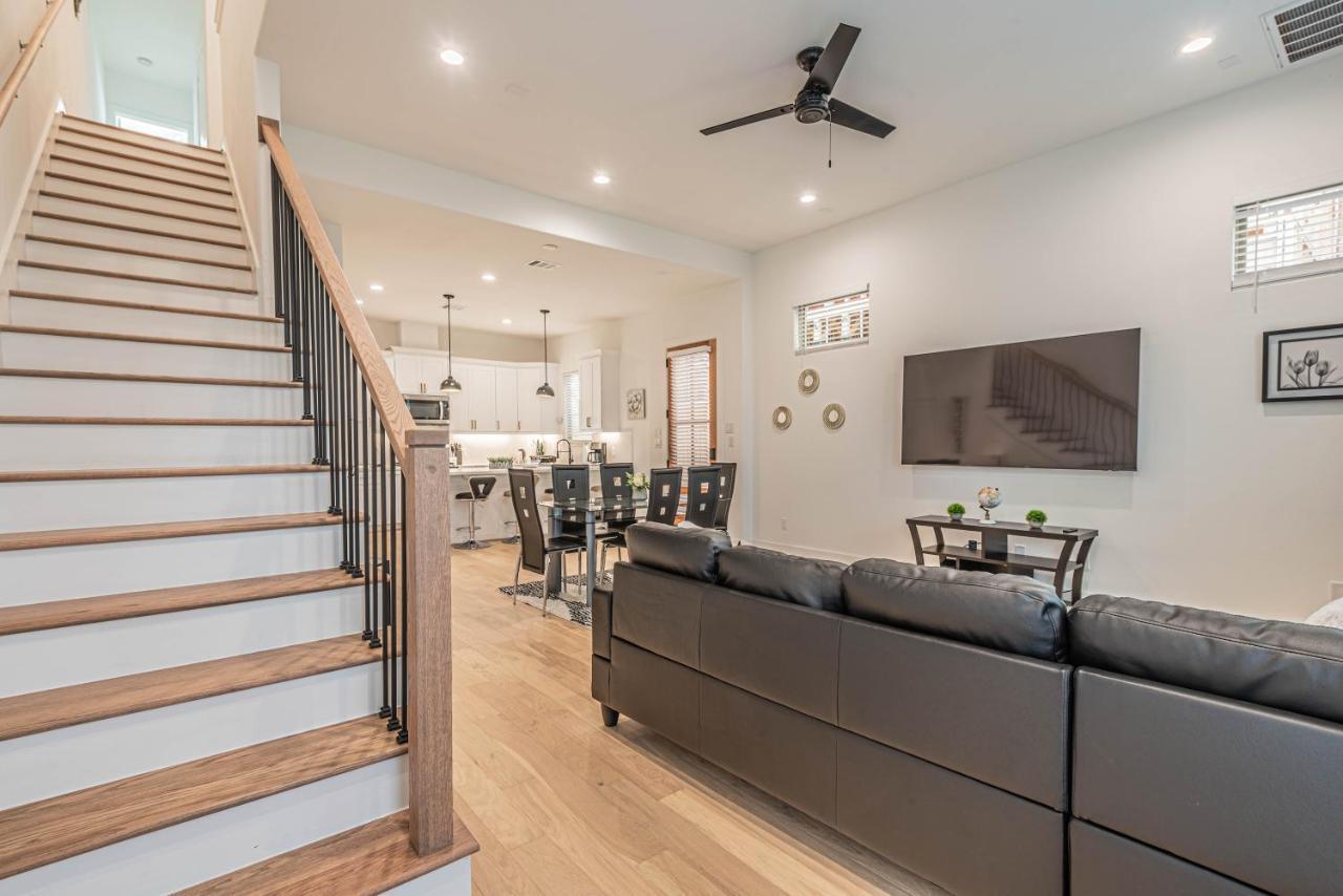 Luxury 3Br, Ks Bed Mins Away 4Rm Dtown, Med Ctr Villa Houston Dış mekan fotoğraf