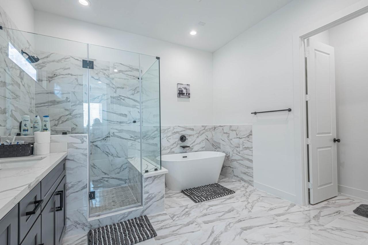 Luxury 3Br, Ks Bed Mins Away 4Rm Dtown, Med Ctr Villa Houston Dış mekan fotoğraf