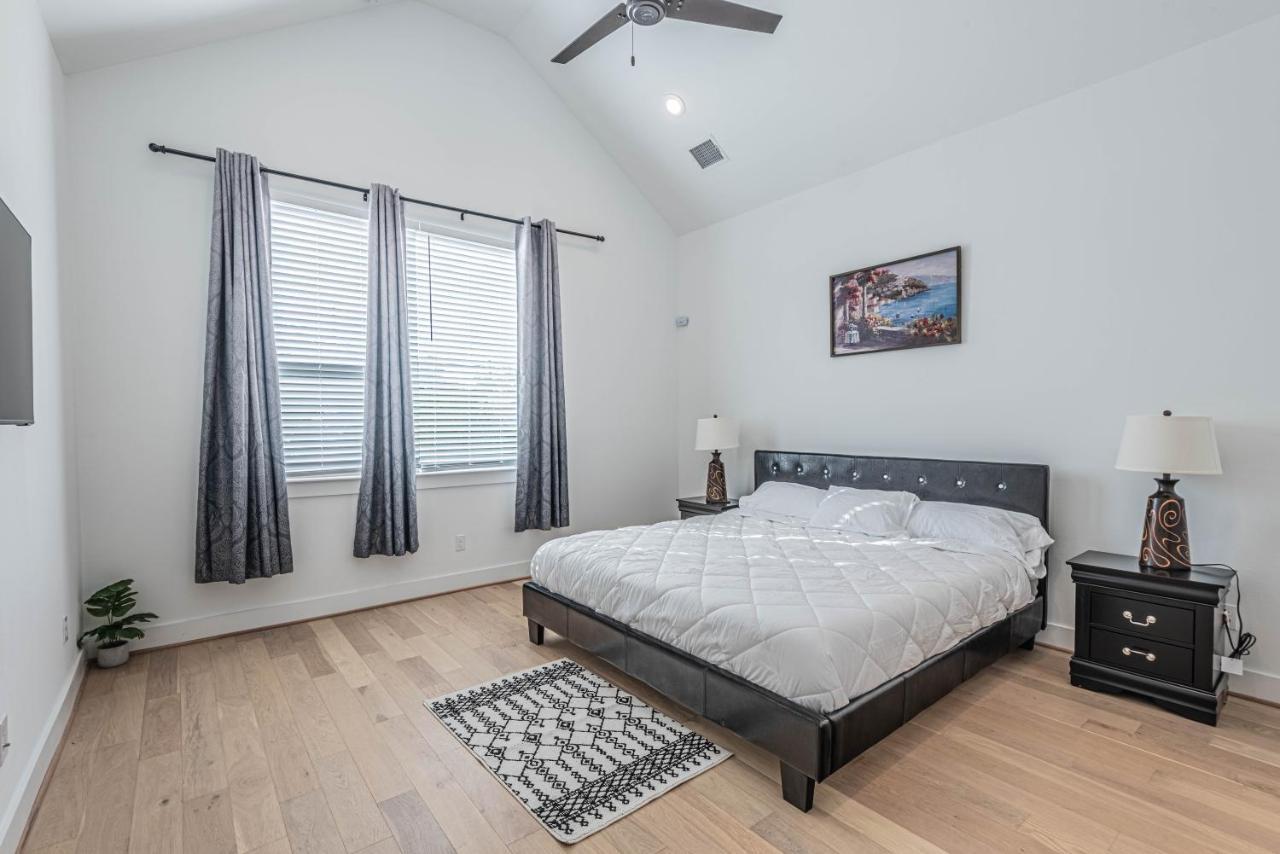 Luxury 3Br, Ks Bed Mins Away 4Rm Dtown, Med Ctr Villa Houston Dış mekan fotoğraf